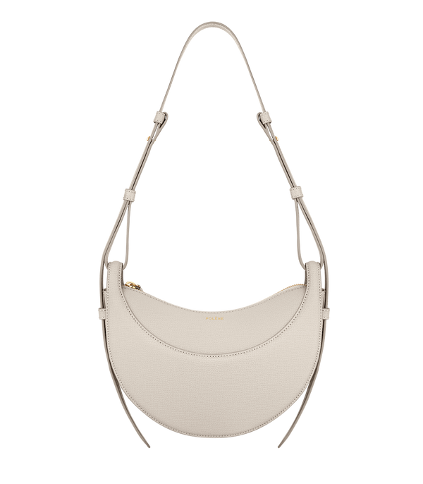 Polène Bag Numéro Dix Grained Chalk