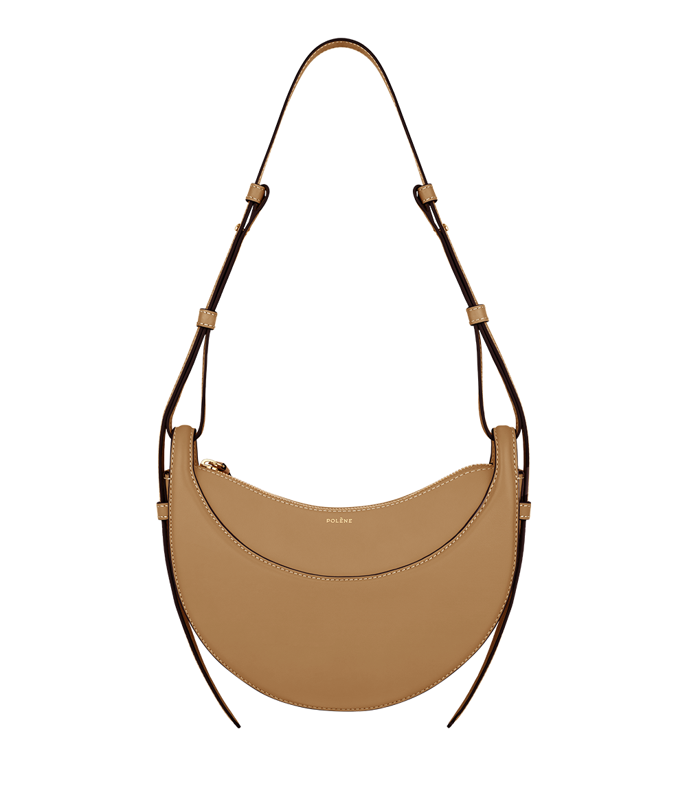 Polène Bag Numéro Dix Smooth Ochre