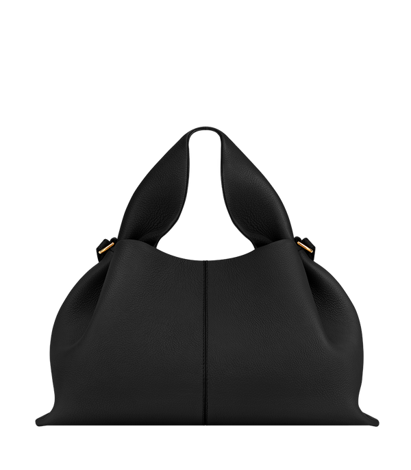 Polène Bag Numéro Neuf Grained Black