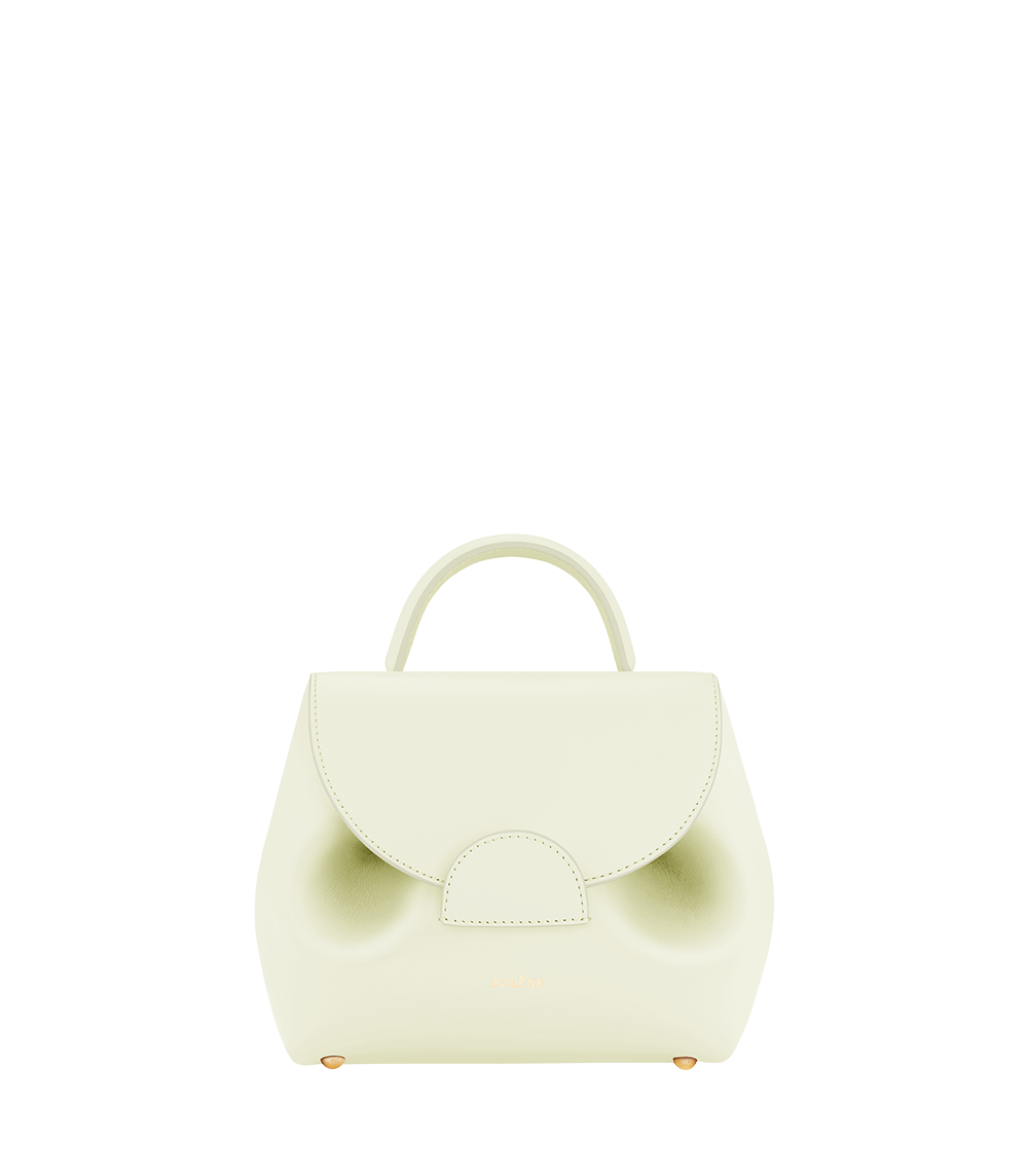 Polène Bag Numéro Un Nano Smooth Aloe