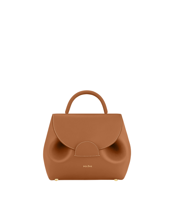 Polène Bag Numéro Un Nano Smooth Camel