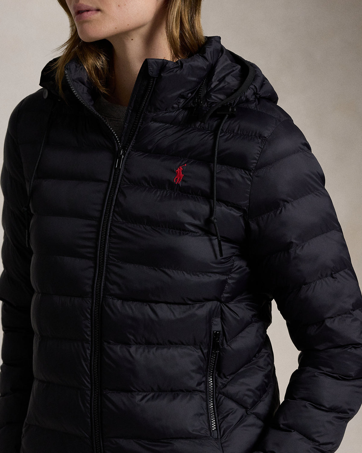 Ralph Lauren Rangeable Bleu Marine · Veste à capuche imperméable
