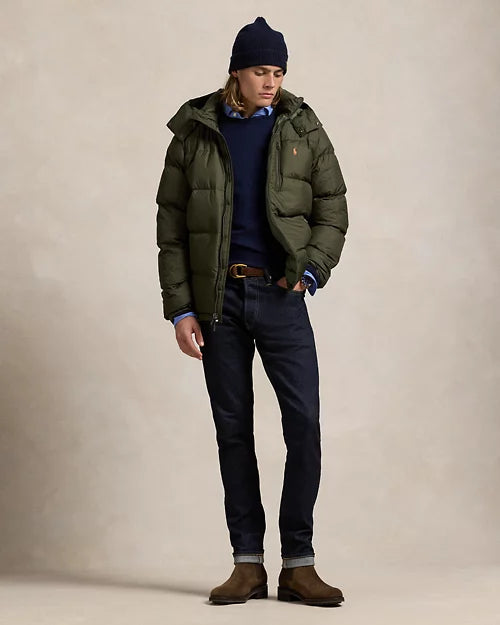 Ralph Lauren Gorham Kaki · Doudoune