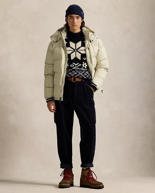 Ralph Lauren Gorham Beige · Doudoune