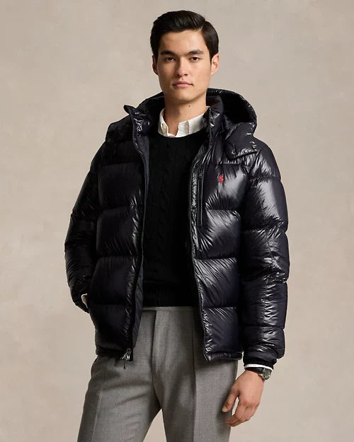 Ralph Lauren Gorham Noir · Doudoune brillante