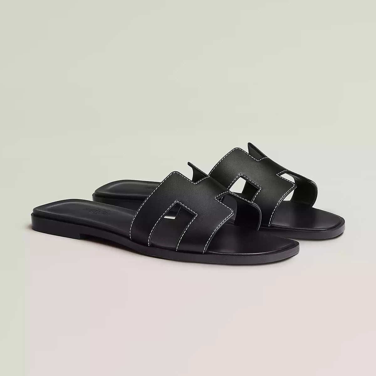 Hermes Sandals Black