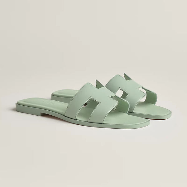 Hermes Sandals Water Green