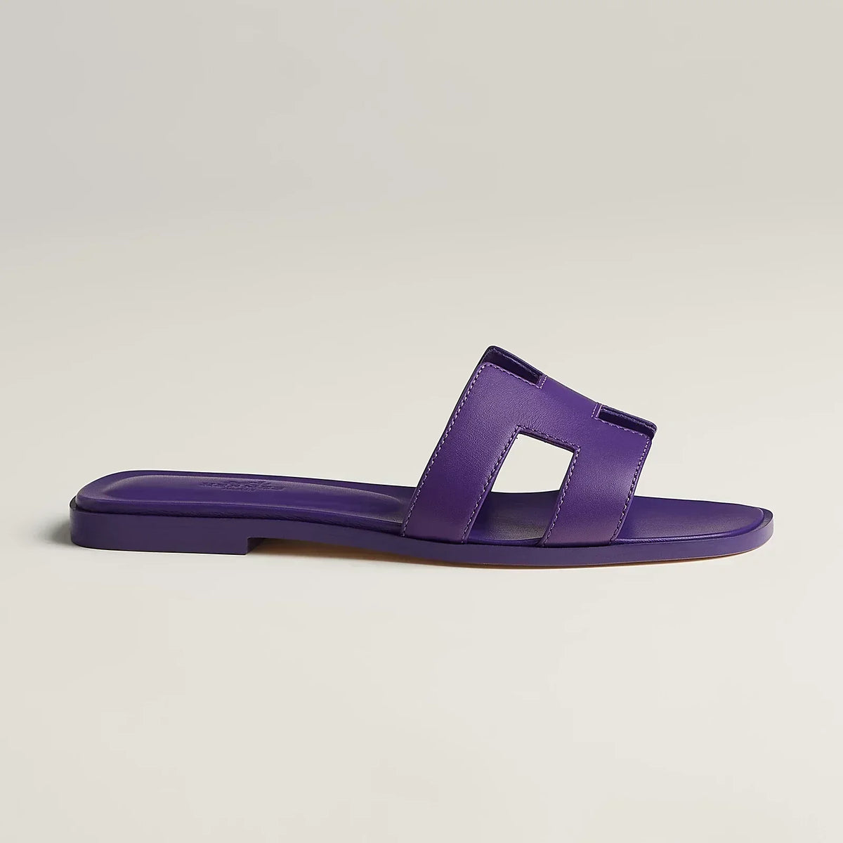 Hermes Sandals Purple Majorette