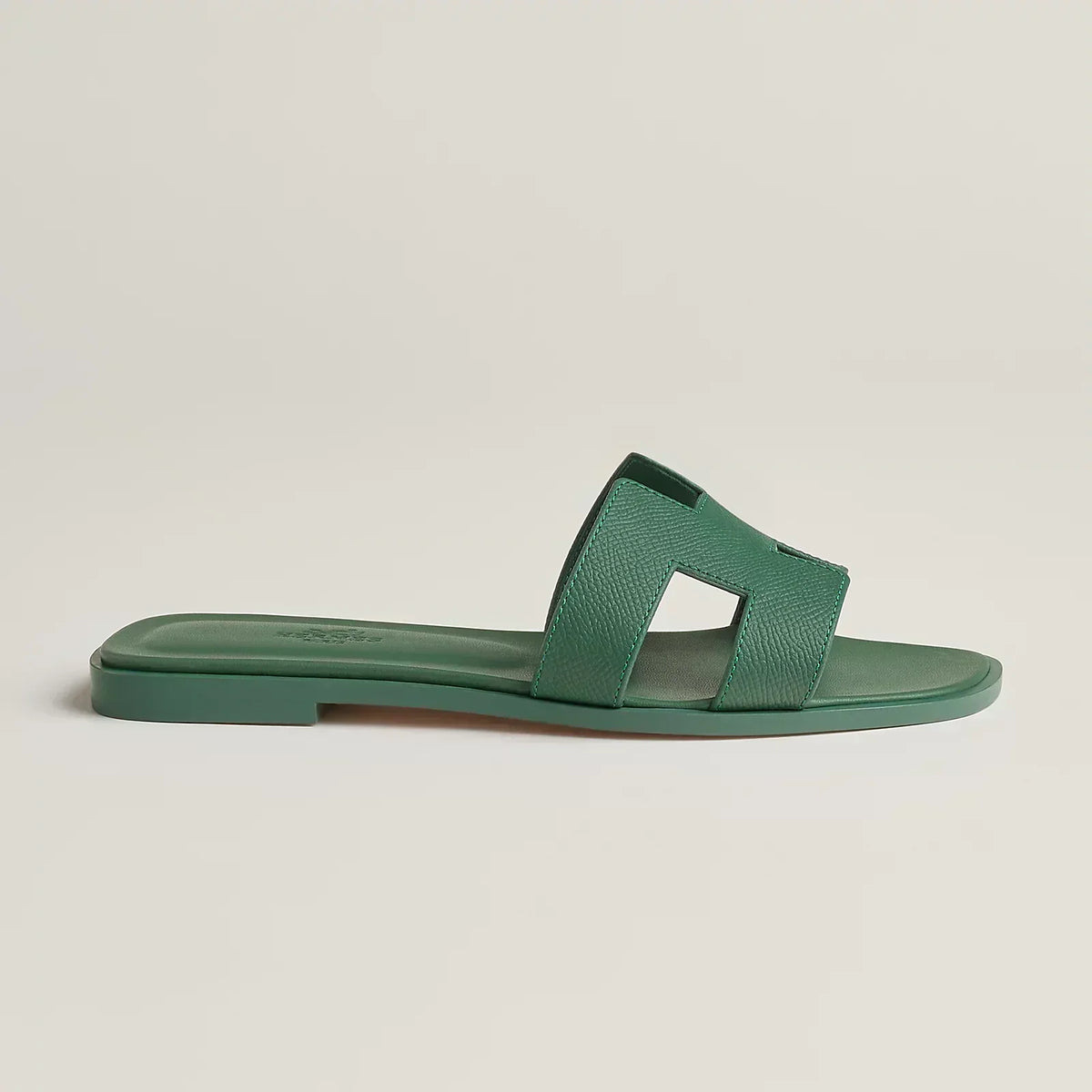 Hermes Sandals Ivy Green