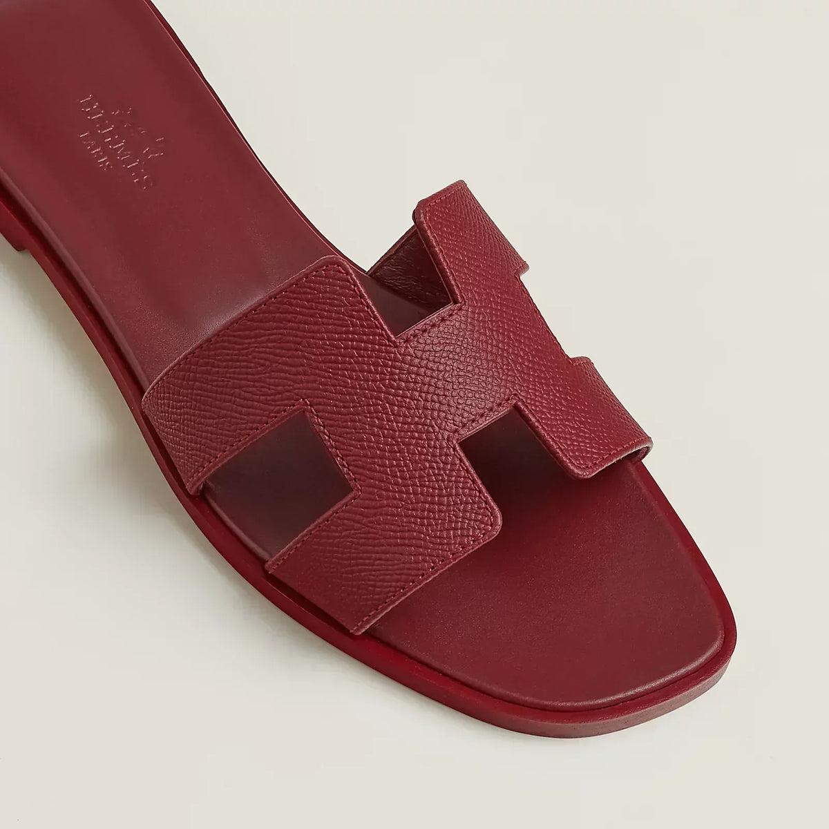 Hermes Sandals Red H