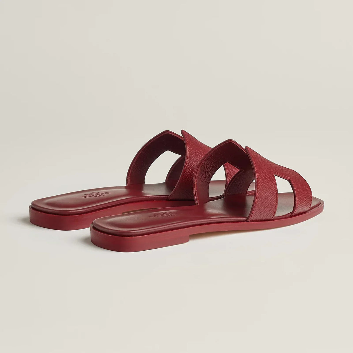 Hermes Sandals Red H