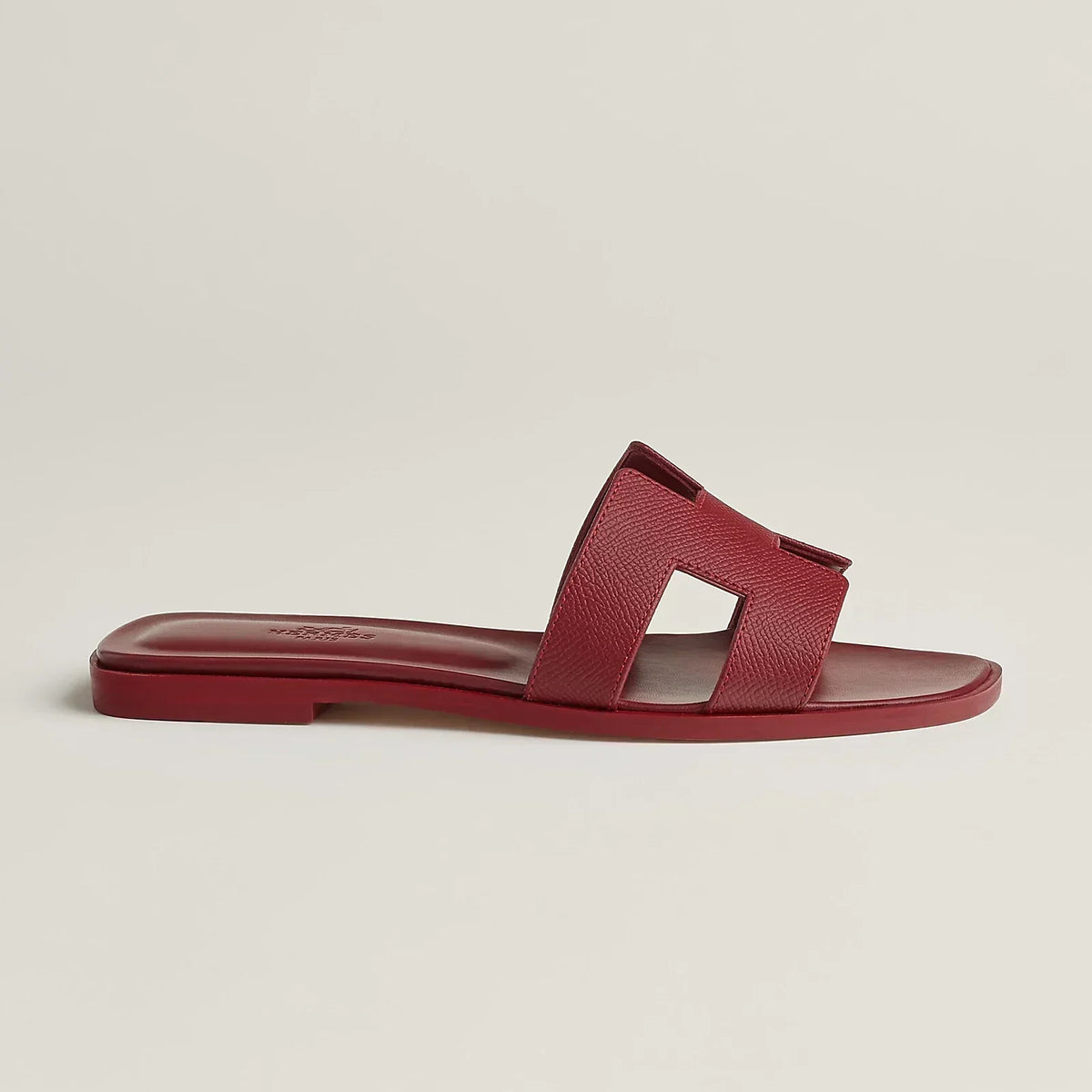Hermes Sandals Red H