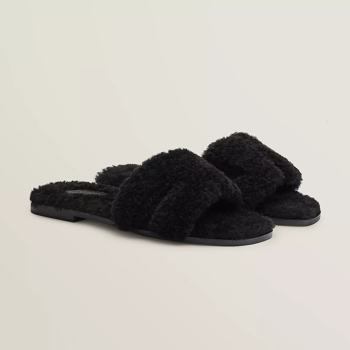 Hermes Sandals Black