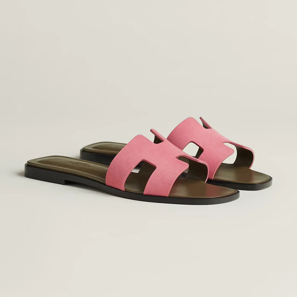 Hermes Sandals Desert Pink