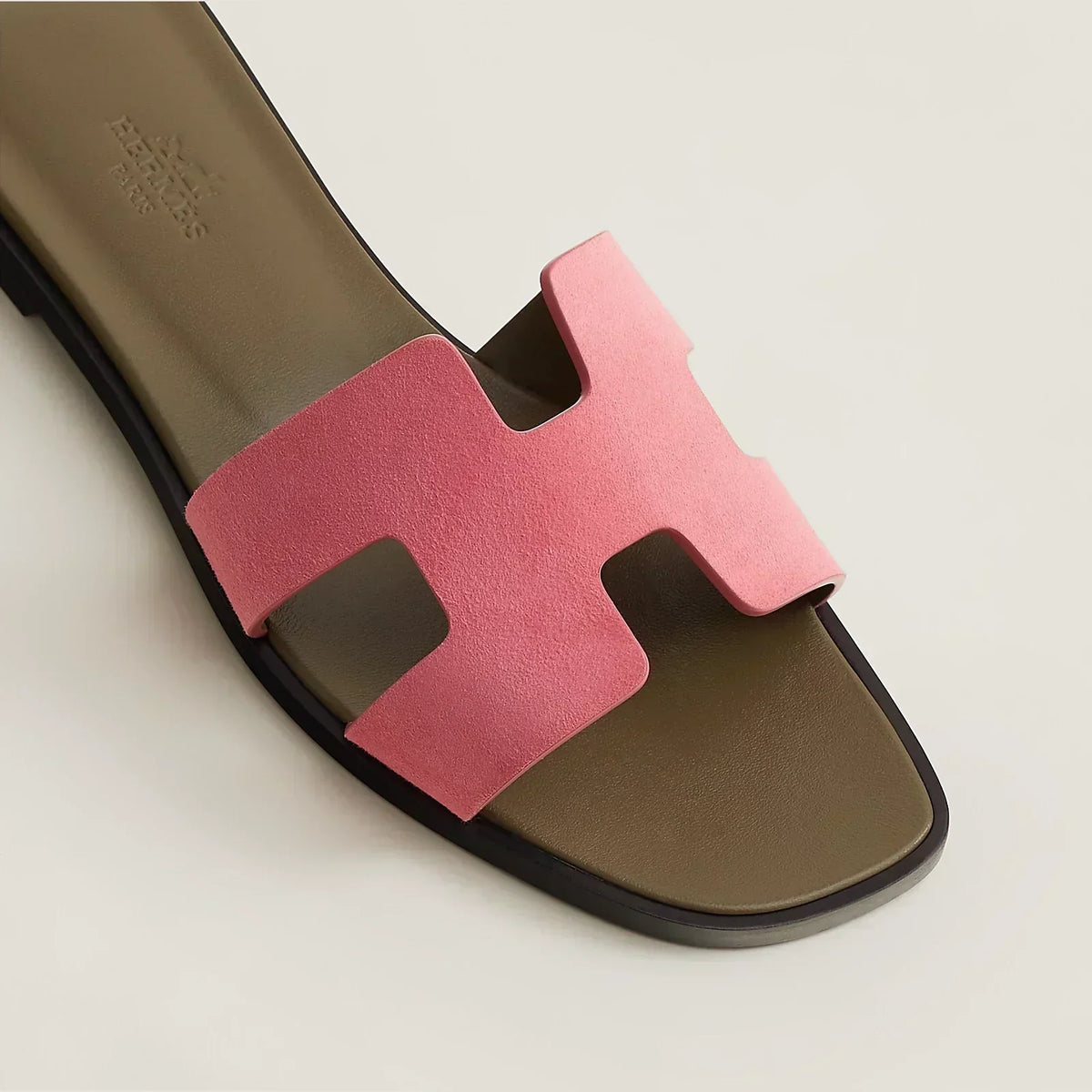 Hermes Sandals Desert Pink