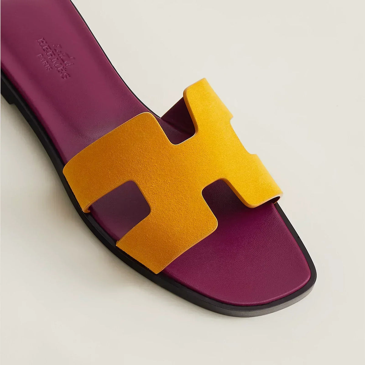 Hermes Sandals Topaz Yellow