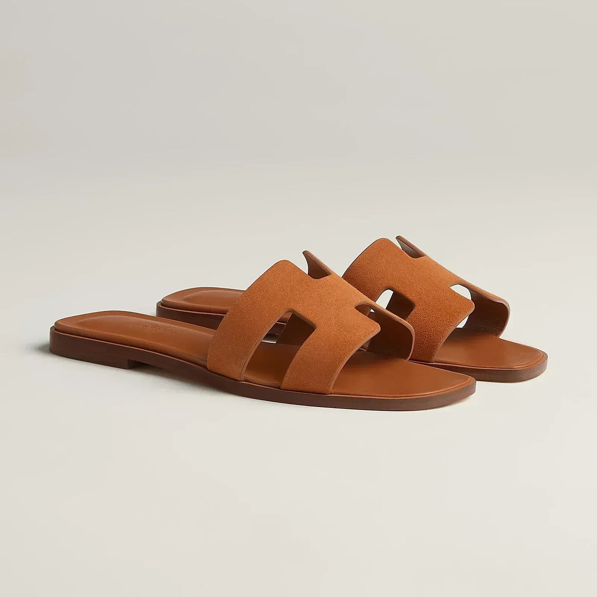 Hermes Sandales Naturel