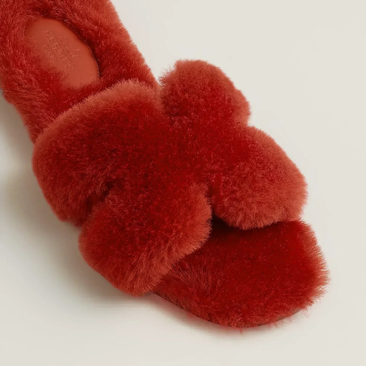 Hermes Sandals Turin Red