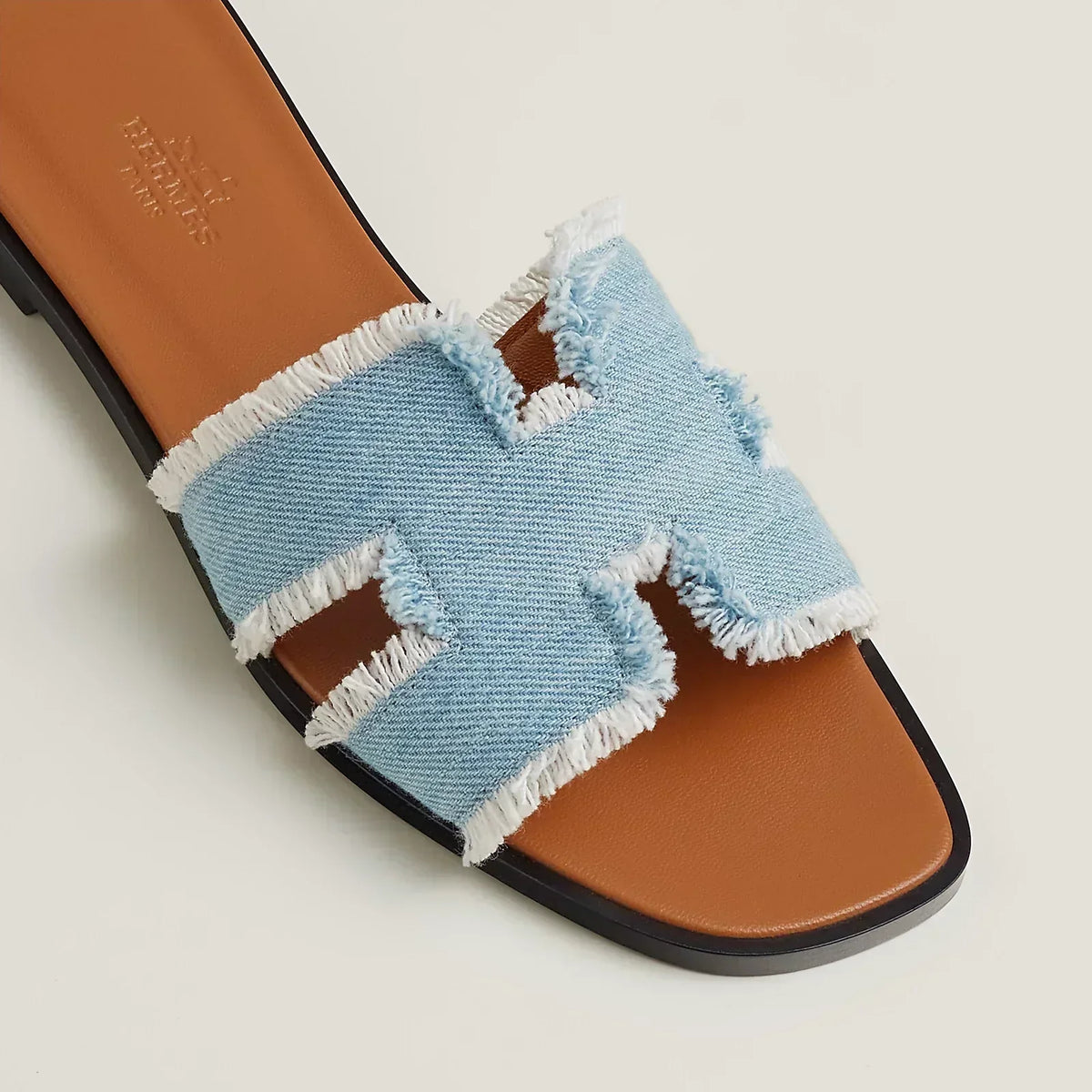 Hermes Sandals Light Blue