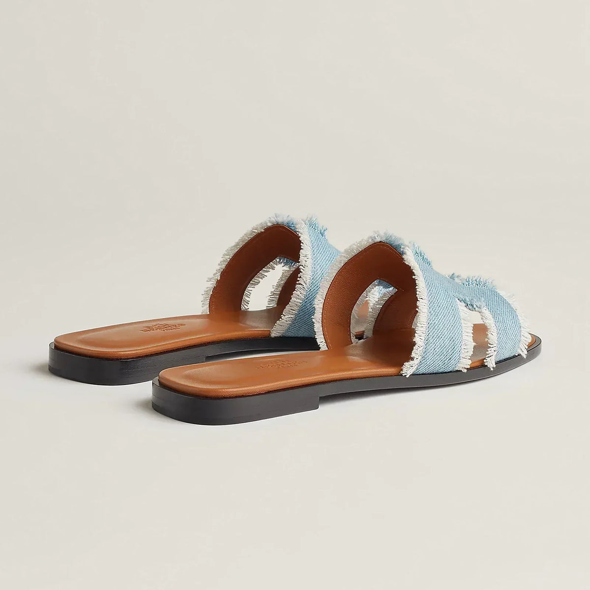 Hermes Sandals Light Blue