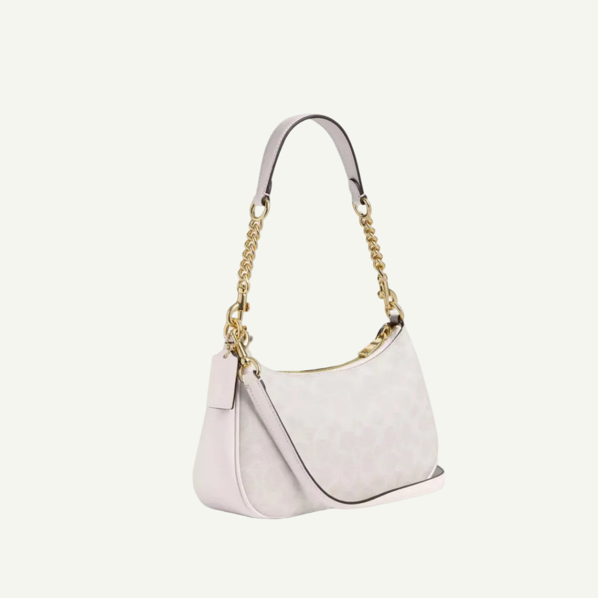 Coach Sac Teri Toile Blanc