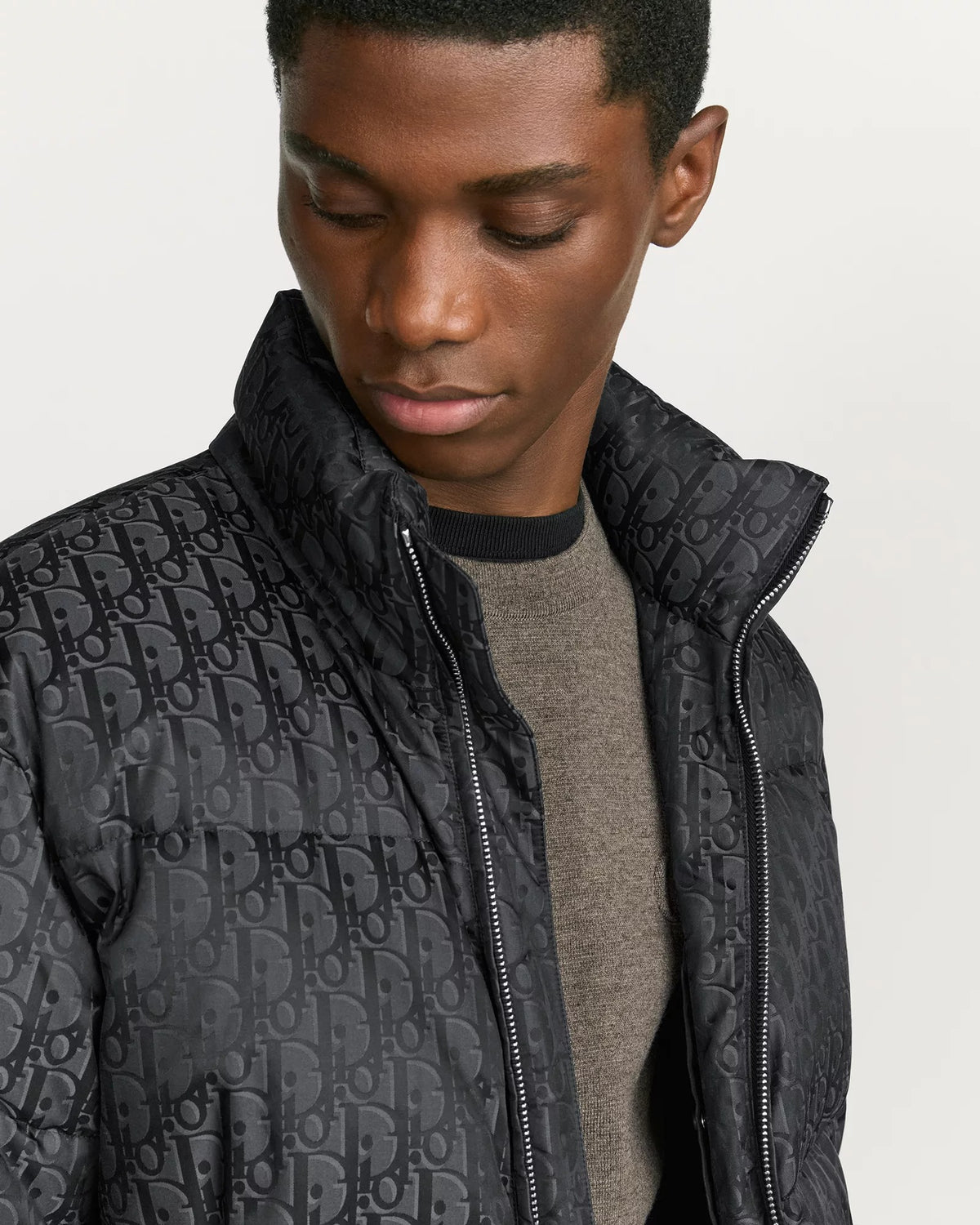 Dior Oblique Noir · Doudoune courte