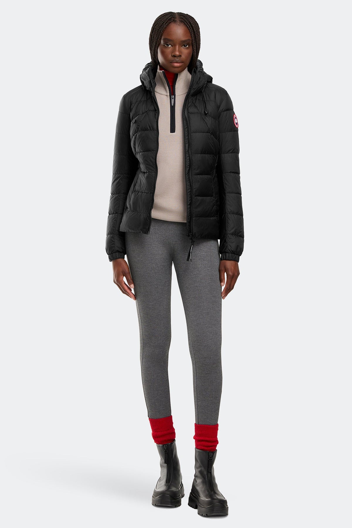 Canada Goose Abbott Noir · Veste à capuche
