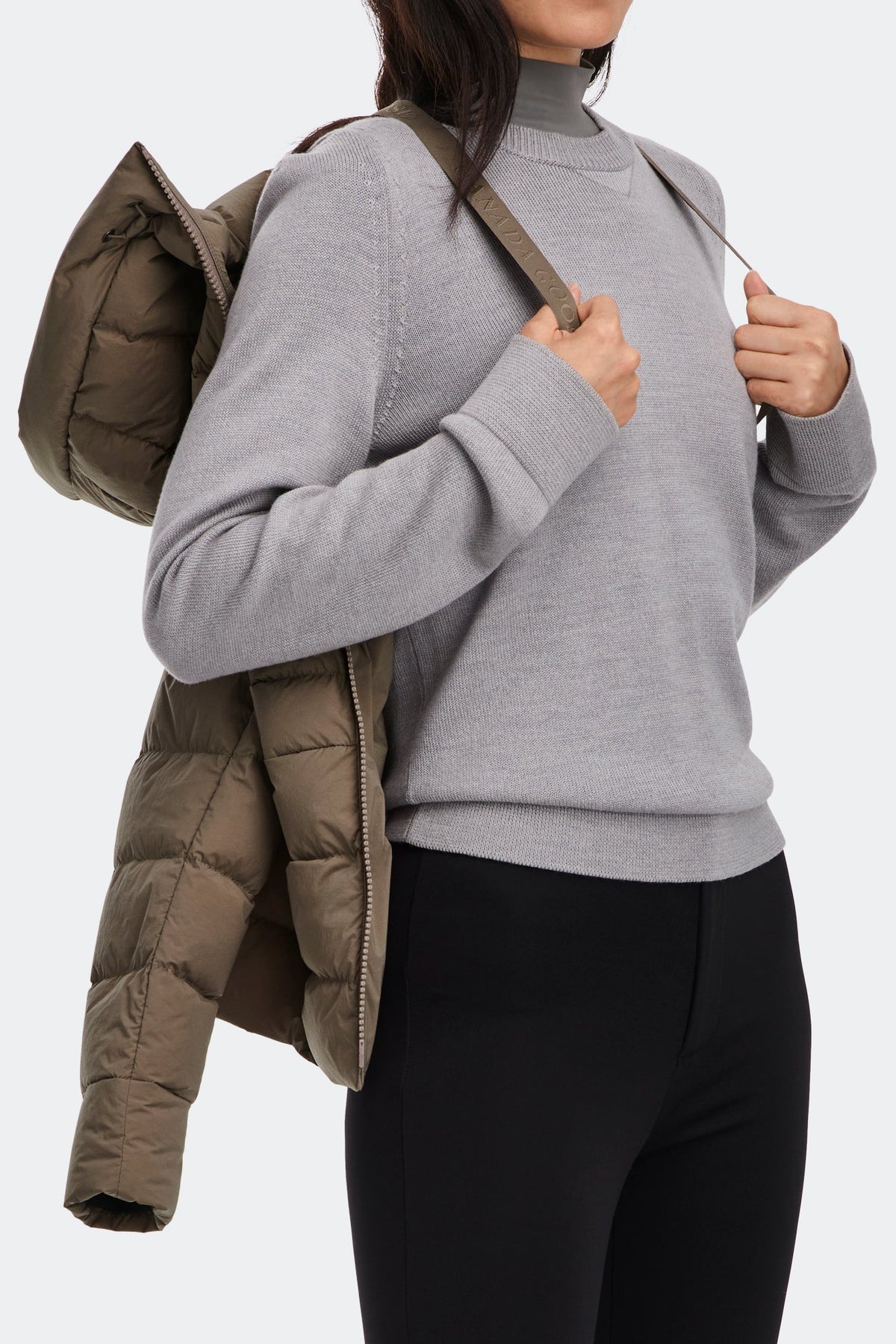 Canada Goose Clair Gris Taupe · Veste