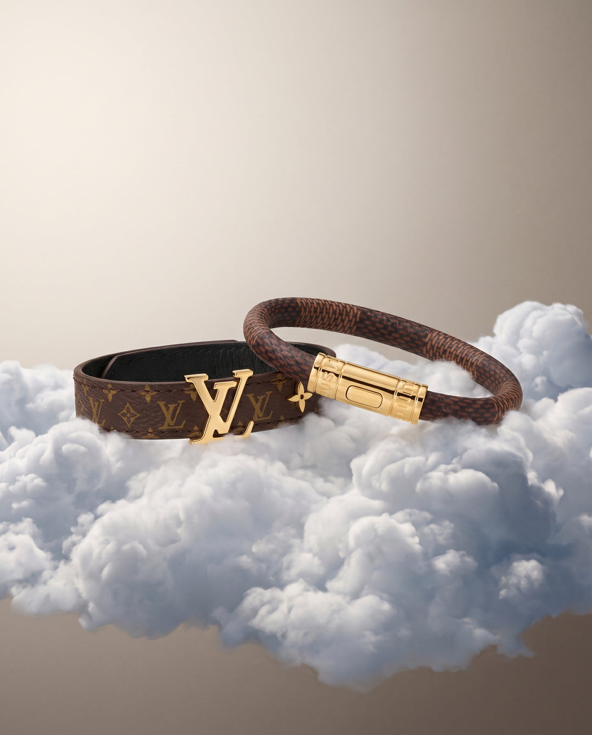 Bracelets Louis Vuitton homme sur des nuages