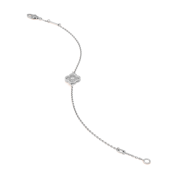 Van Cleef Sweet Alhambra Or blanc