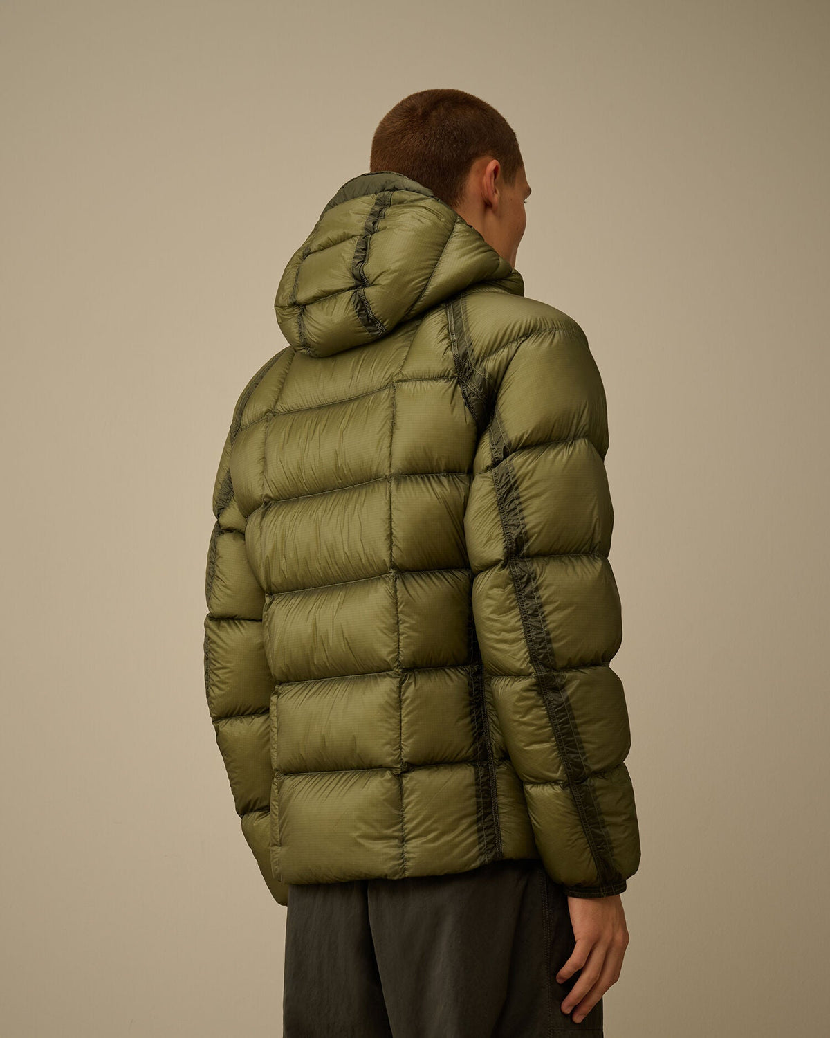 CP Company Vert Seagrass · Doudoune