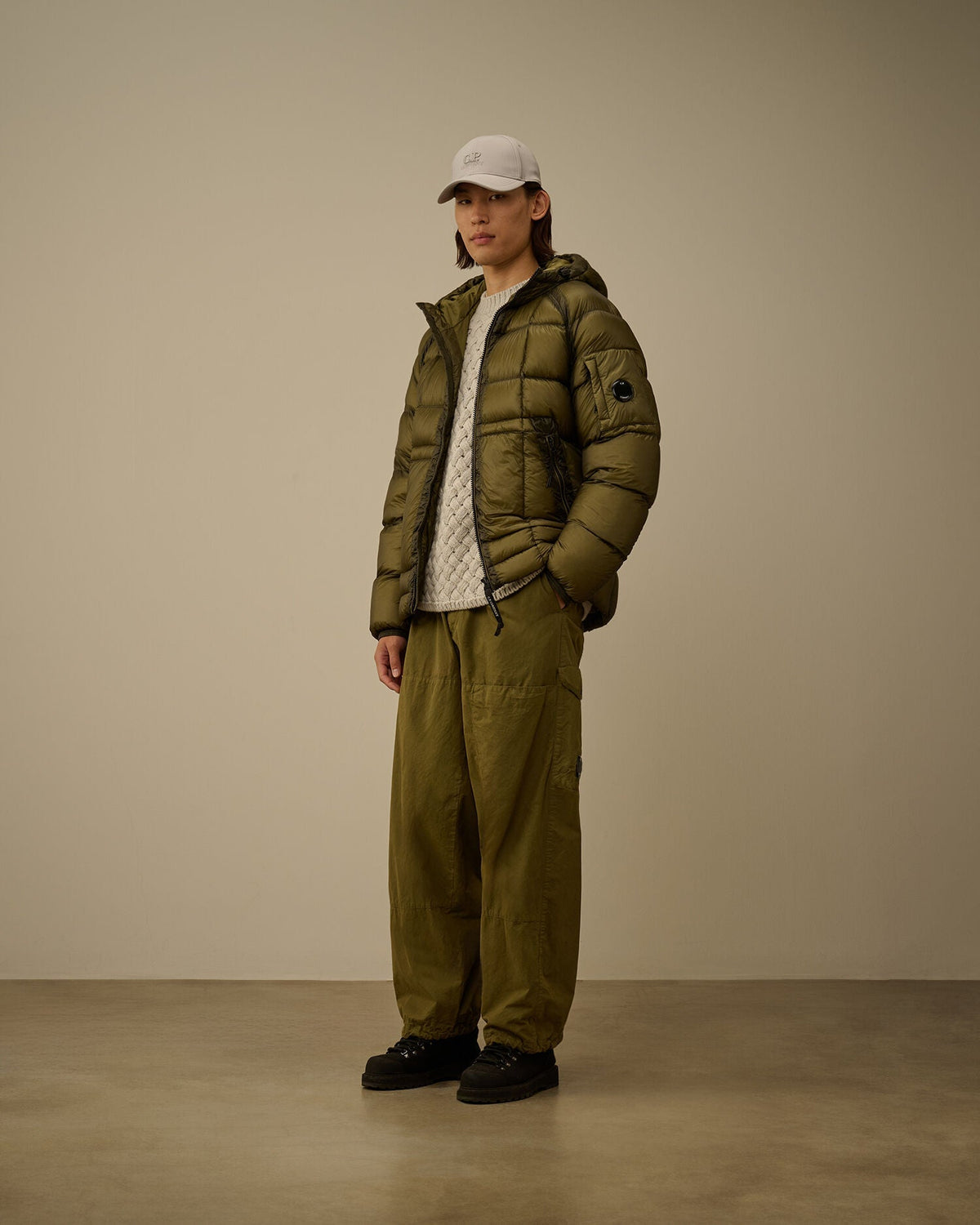 CP Company Vert Capers · Doudoune