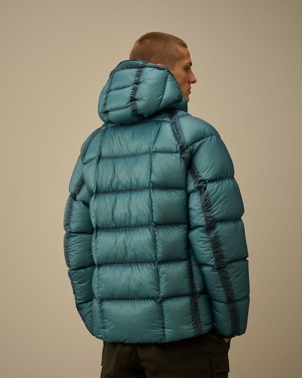 CP Company Bleu · Doudoune