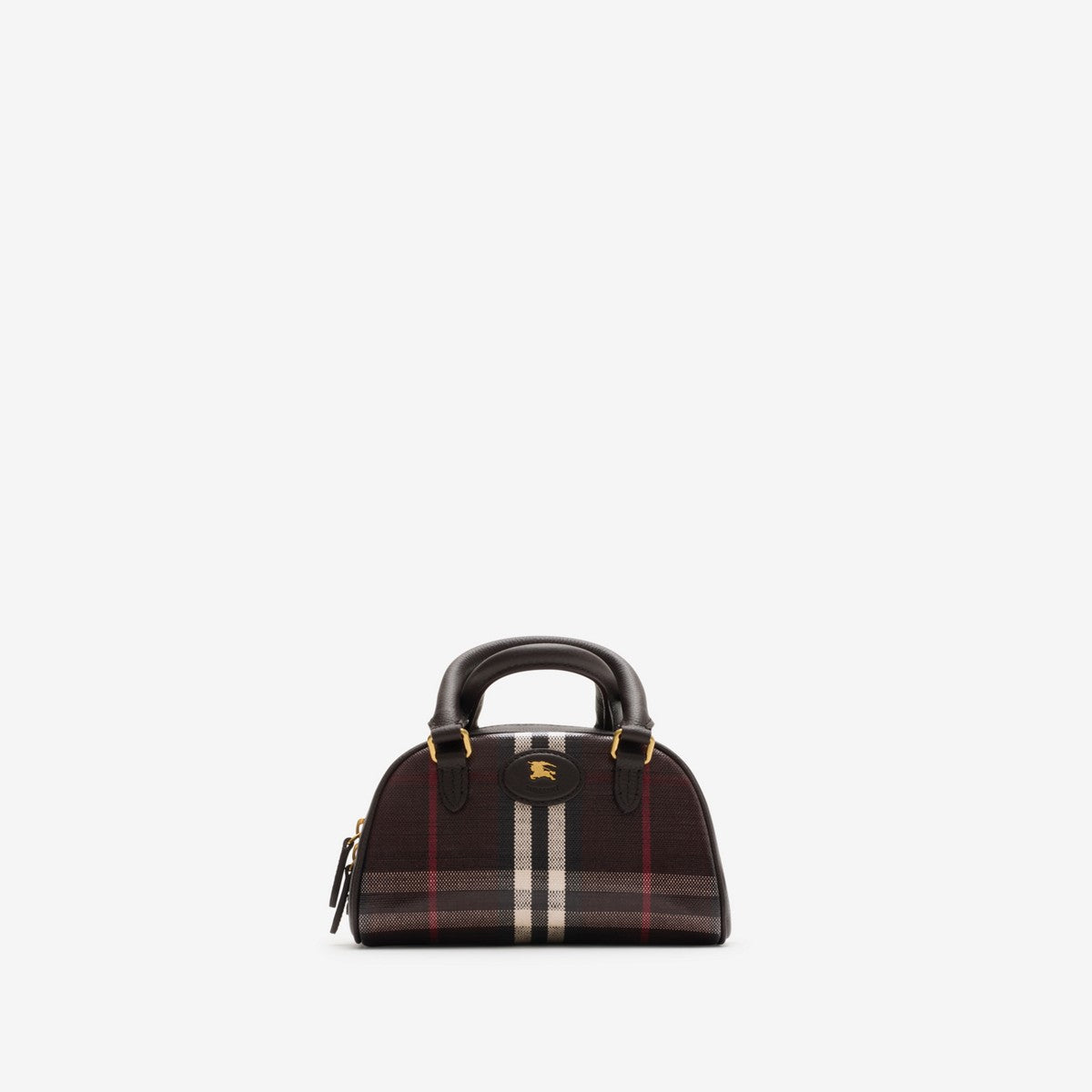 Burberry Highlands Mini Bowling Bag Black