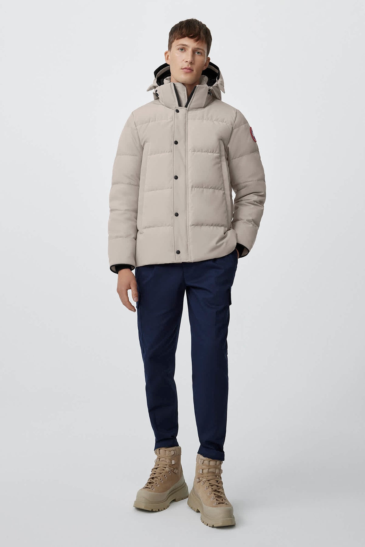 Canada Goose Wyndham Classic Label Beige · Parka