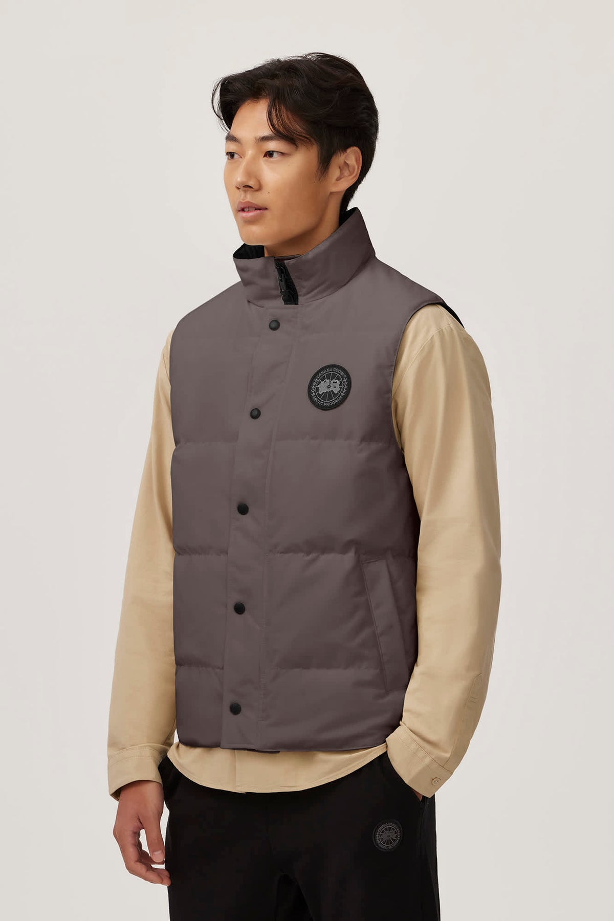 Canada Goose Garson Black Label Gris · Gilet