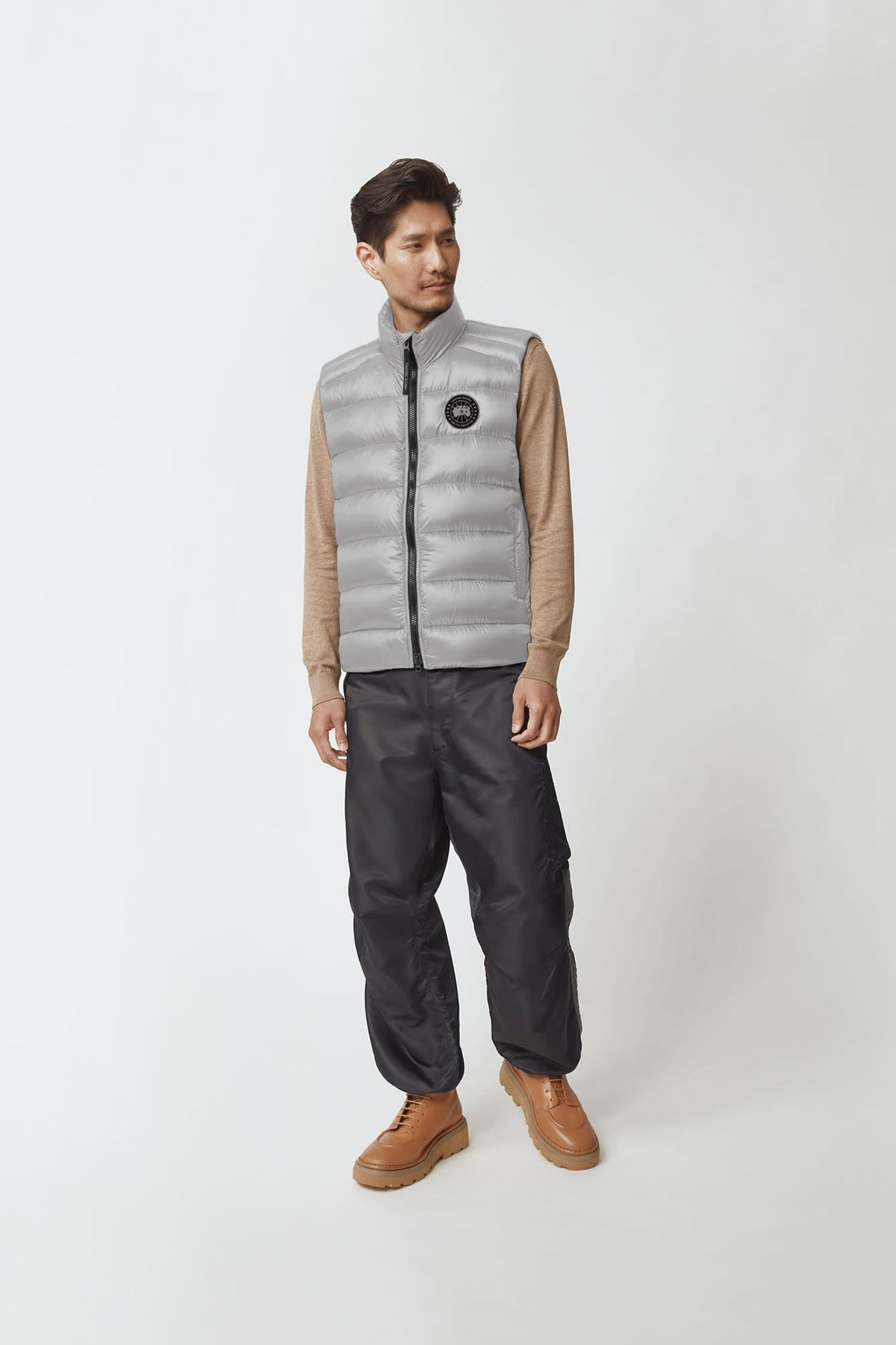 Canada Goose Crofton Gris Rocher · Gilet