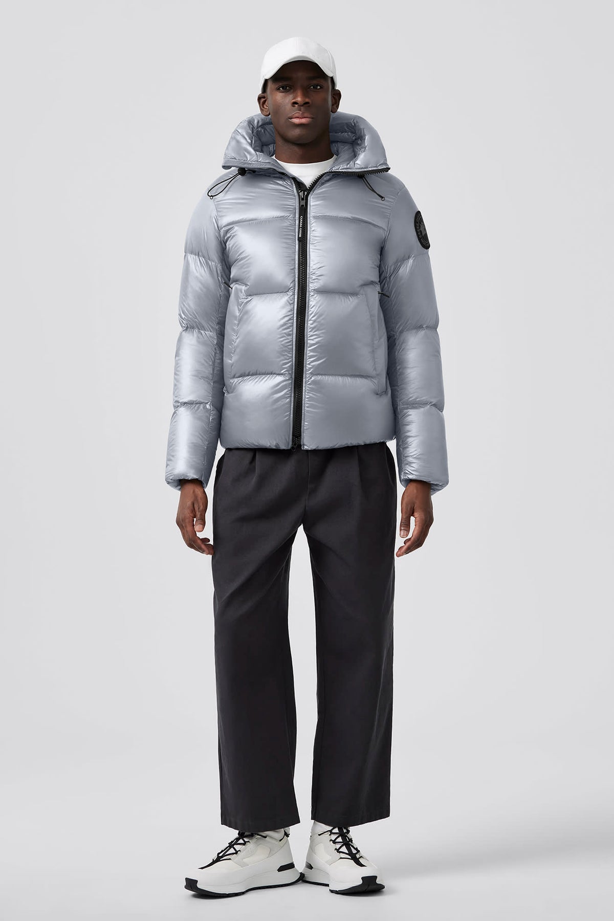 Canada Goose Crofton Argent · Doudoune