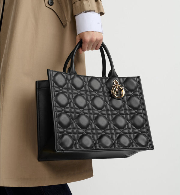 Dior Book Tote Medium Bag Black