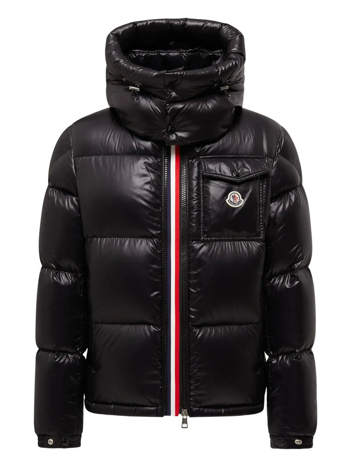 Moncler Noir Brillant · Doudoune à capuche