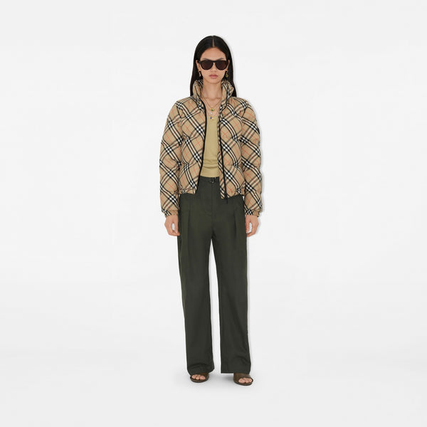 Burberry Ambleside Check Sable · Doudoune