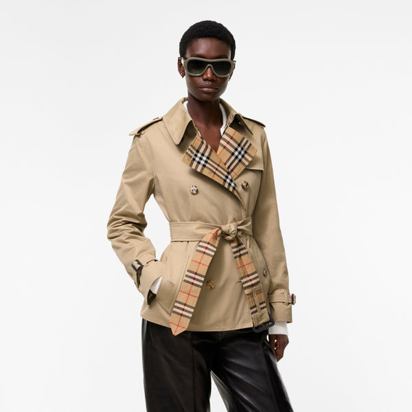 Burberry Lakefield Beige Miel · Veste trench