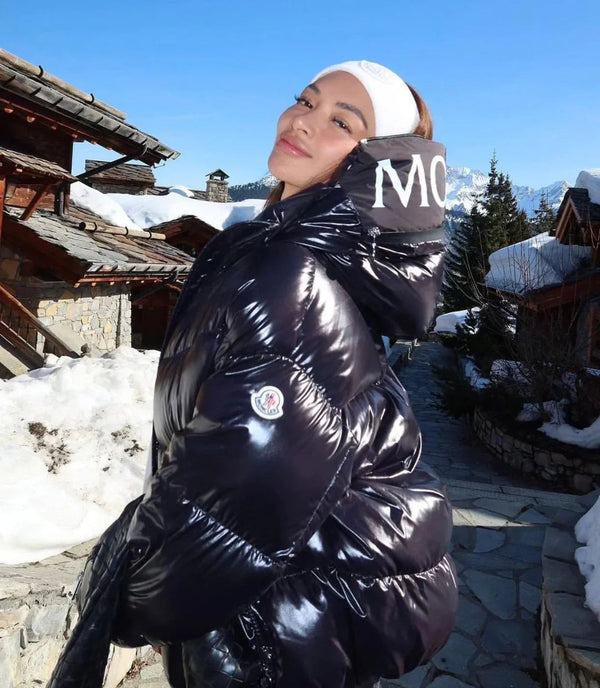 Moncler Huppe Noir · Doudoune à capuche