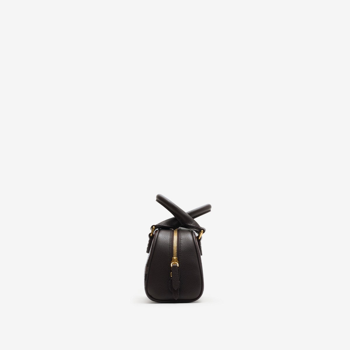 Burberry Highlands Mini Bowling Bag Black