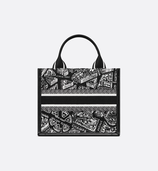 Dior Book Tote Bag Small Black