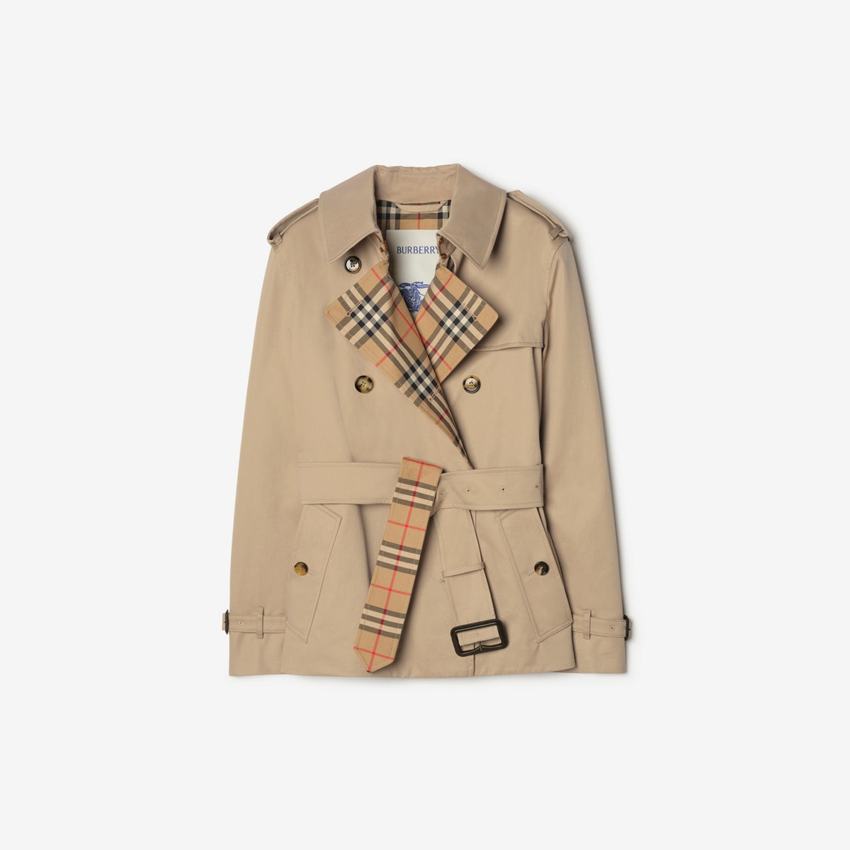Burberry Lakefield Beige Miel · Veste trench