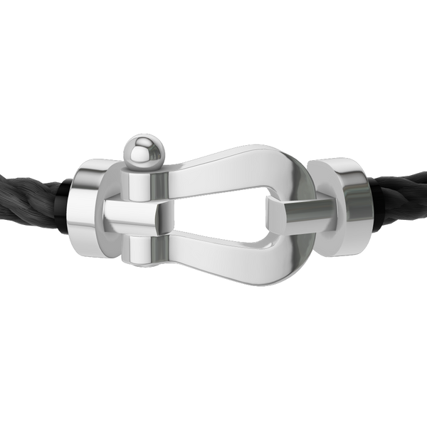 Fred - Bracelet Force 10 Or Blanc / Noir