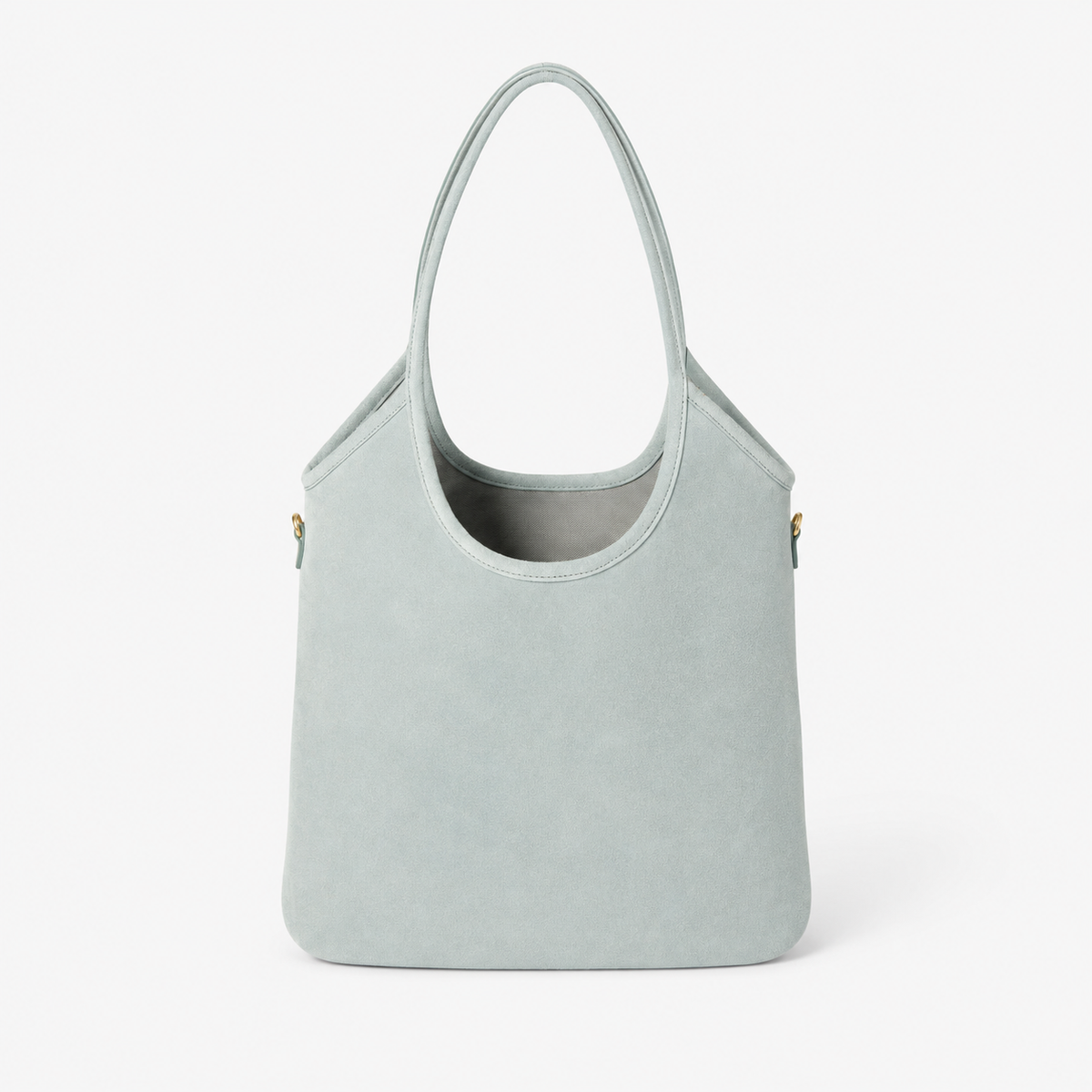 MiuMiu IVY Bag in White Suede