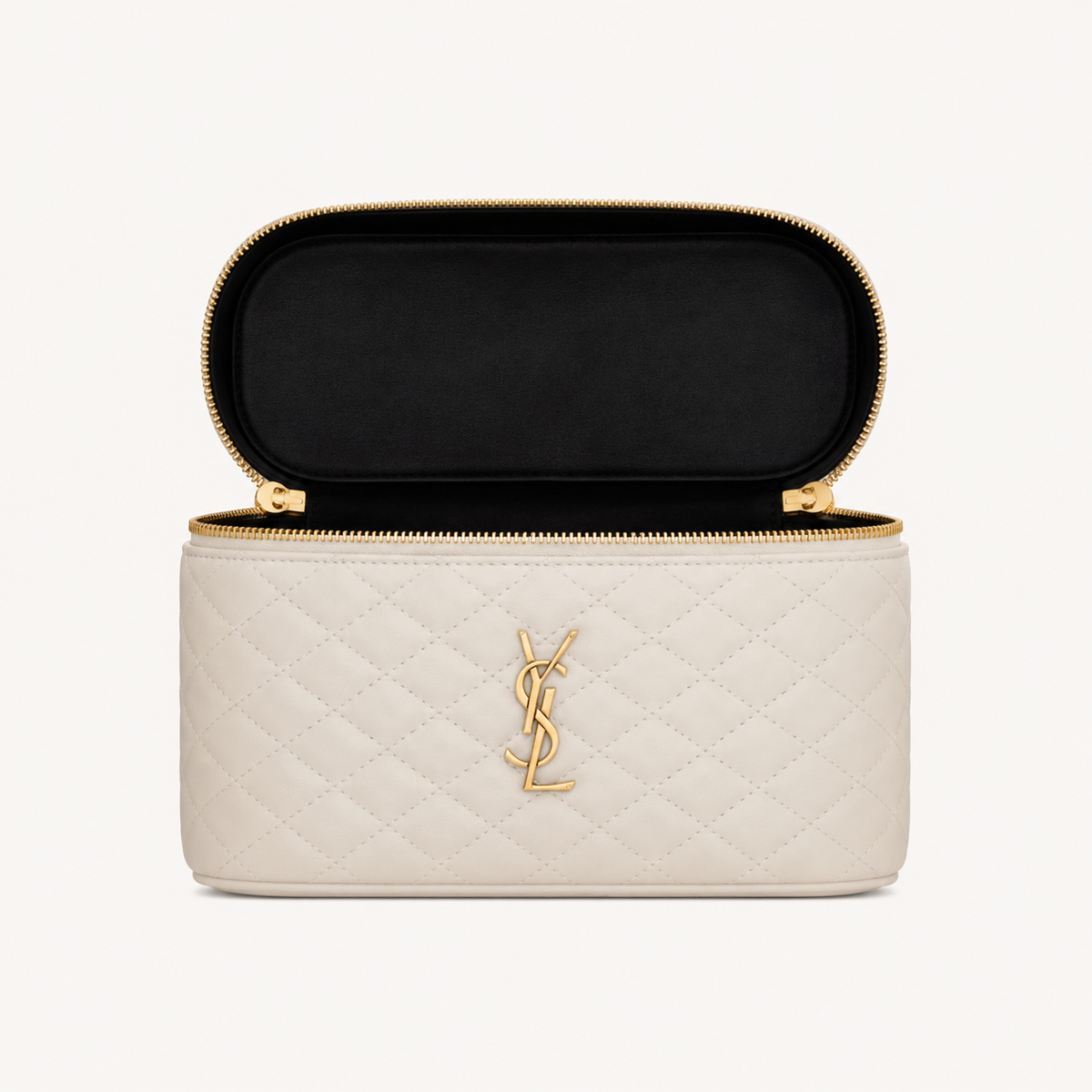 Saint Laurent Large Gaby Vanity Bag White