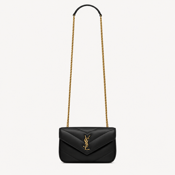 Saint Laurent Loulou Mini Bag Black